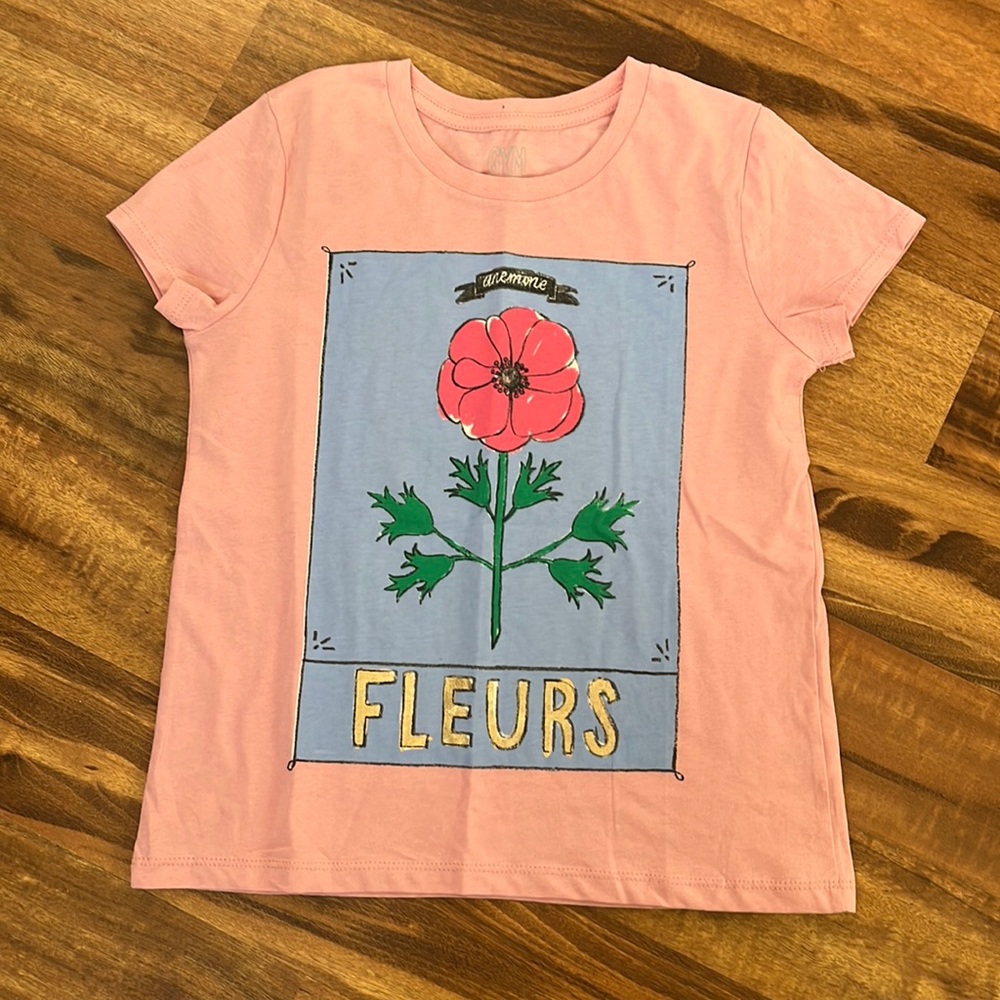 Gymboree girls light pink shirt size 7/8